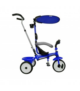 Tricycle avec canne directionnelle